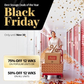 Access Storage - Clairville Promotion