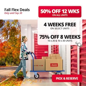 Access Storage - Clairville Promotion
