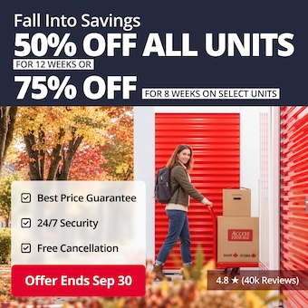 Access Storage - Clairville Promotion