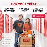 Access Storage - Clairville Promotion