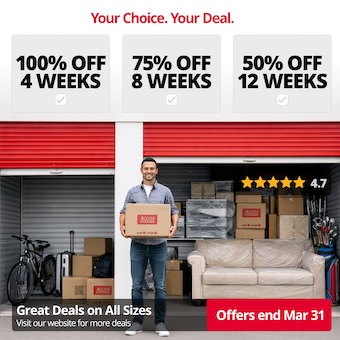 Access Storage - Clairville Promotion
