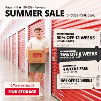 Access Storage - Clairville Promotion