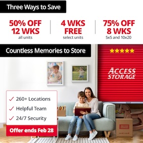 Access Storage - Clairville Promotion